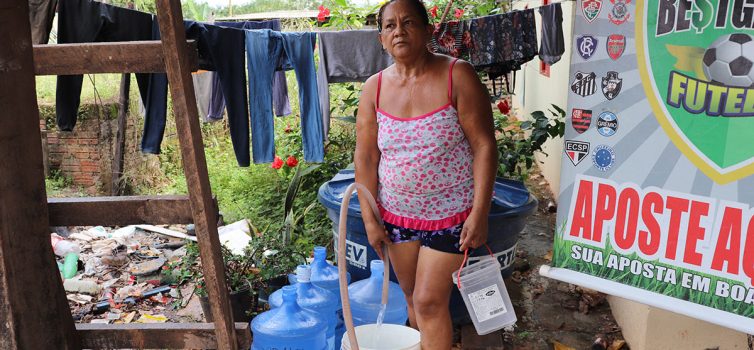 Moradores do Provedor 2 convivem com falta de água há duas semanas