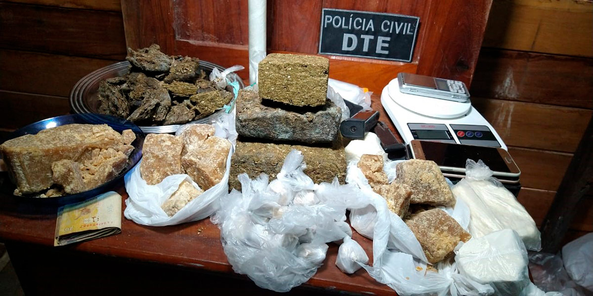 Polícia Civil descobre ponto de distribuição de drogas em Macapá