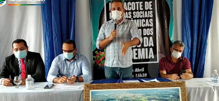 Bruno Mineiro anuncia pacote de medidas para amenizar os impactos da pandemia