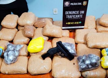 Polícia Civil apreende 30 quilos de maconha e cocaína em Macapá
