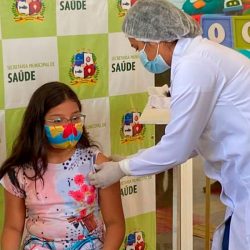 Amapá inicia vacinação de crianças contra a Covid-19