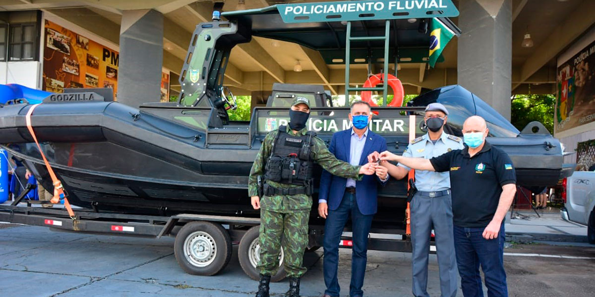 Polícia Militar celebra 78 anos de criação e recebe novas viaturas e armamentos