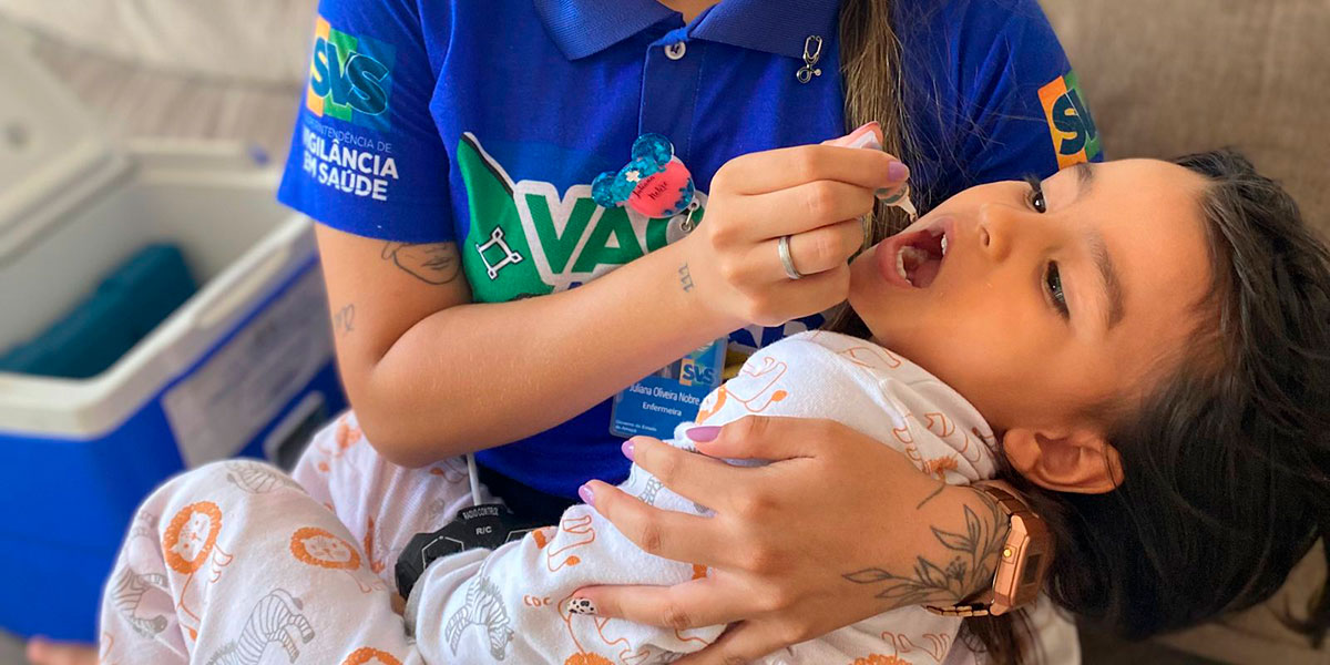 Programa Vacina em Casa passa a ofertar vacina contra a poliomielite